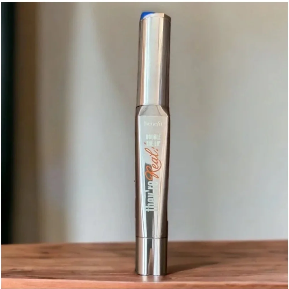 💎 Benefit Cosmetics Theyre Real! Double The Lip Lipstick & Liner Racy Raspberry